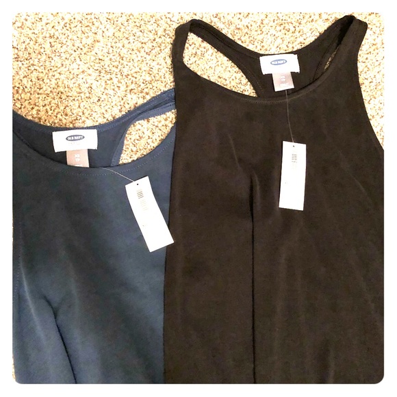 Old Navy Tops - TWO racer back tanks from Old Navy! NWT
